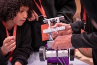 Wheels turn for high school engineers at MassMakes Innovation Challenge