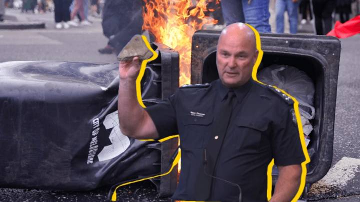 Victorian Premier Jacinta Allan accused of letting Victorians down after police declare they have had 'gutful' with violent protests