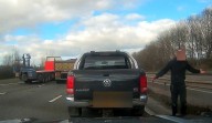 WATCH: Driver stops on M40 to get out and shout at fellow motorist | Local News 