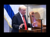 Trump delivers remarks at a Middle East peace ceremony