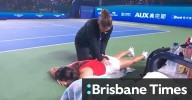 Raducanu calls for medical timeout in defeat