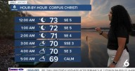 Mostly sunny and dry conditions this afternoon, low 70s overnight