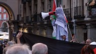 Protestas en Madrid por la detención de activistas que llevaban ayuda a Gaza