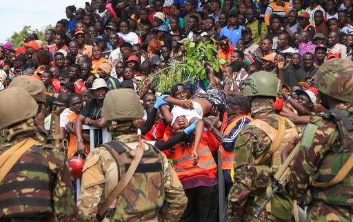 Heavy security after deadly violence in Kenya, as thousands mourn former Prime Minister Raila Odinga