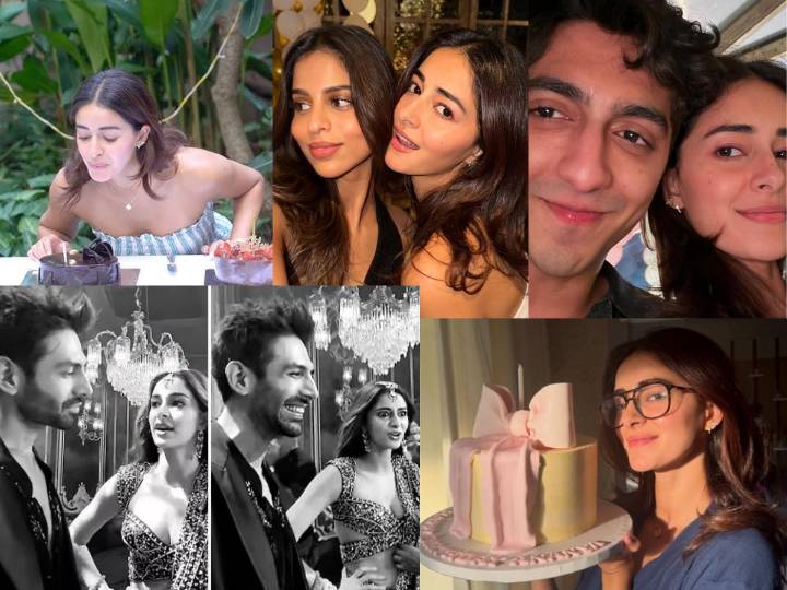 Ananya Panday Celebrates Birthday with Suhana Khan, Ahaan Panday | Sparks Sequel Buzz in BB 4 with Kartik Aaryan?