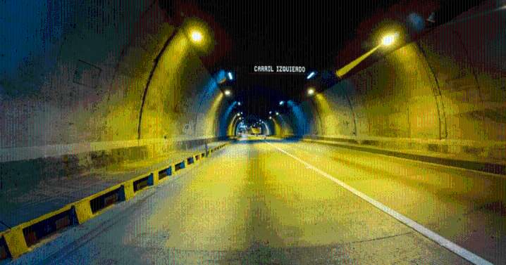 Túnel Sumapaz estrenará iluminación LED: hasta 80 % menos consumo