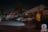 Quedaron sin "luz" vecinos de Ampliación Guaycura por poste derribado