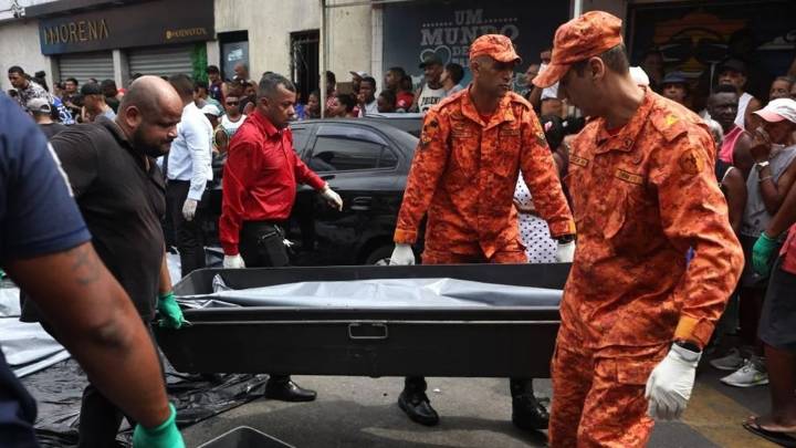 "Hacen filas en las morgues": aún no identificaron a los muertos en Río de Janeiro