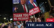 Australia news LIVE: Israel preparing for hostage release as Trump visits Middle East; Opposition Leader’s approval ratings tank, new polling finds