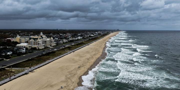 New Jersey declares state of emergency as October nor'easter threatens to drench east coast shoreline