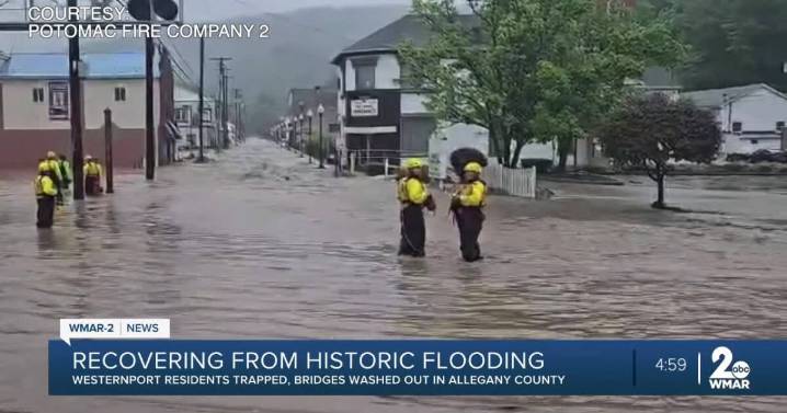 Feds deny last ditch effort to fund Western Maryland flood recovery efforts