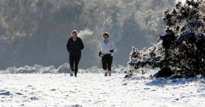 UK snow now expected to hit 'parts' of England too and could dump 7cm