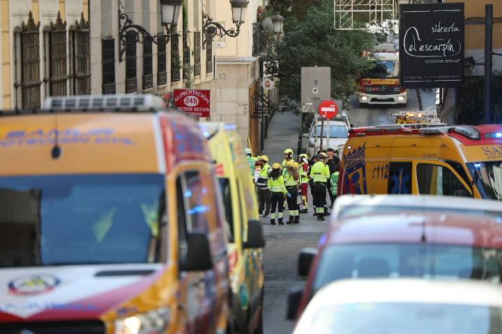 Edificio en obras se derrumbó en Madrid: al menos diez heridos y varios desaparecidos