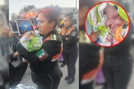 Policías de Chimalhuacán ayudan en el nacimiento de un bebé