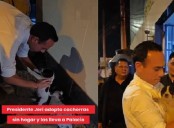 Jerí adoptó perritos y los lleva a Palacio