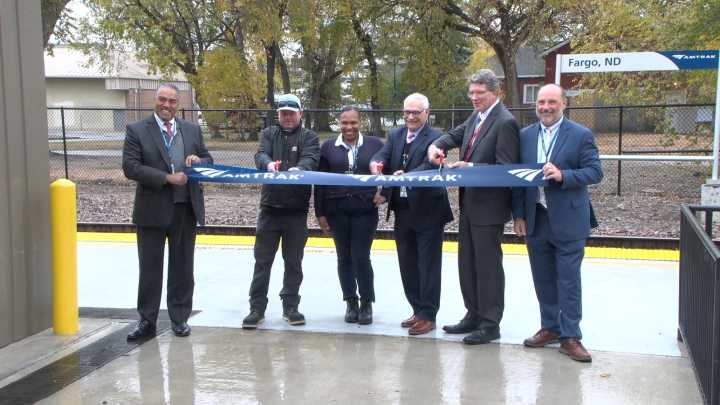 Amtrak celebrates $30M in accessibility upgrades across North Dakota