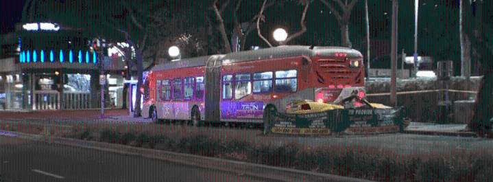 Driver Killed After Early Morning Crash Into Metro Bus in West Hollywood