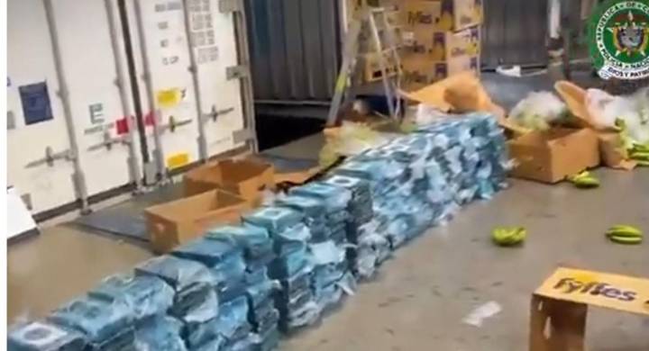 Incautan 225 kilos de cocaína en cargamentos de banano en Santa Marta Según informaron las autoridades, la droga tenía como destino Inglaterra.