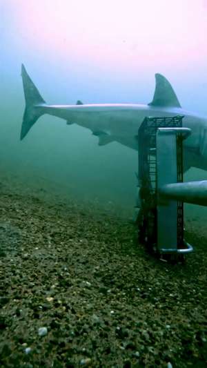 First time ‘elusive’ great white shark filmed off Rhode Island coast