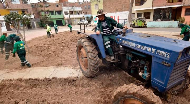 Municipalidad de San Martín de Porres recupera espacio público: vecinos gozarán de renovada zona