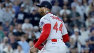 Red Sox fans celebrate Aroldis Chapman for ice cold ninth inning vs. Yankees