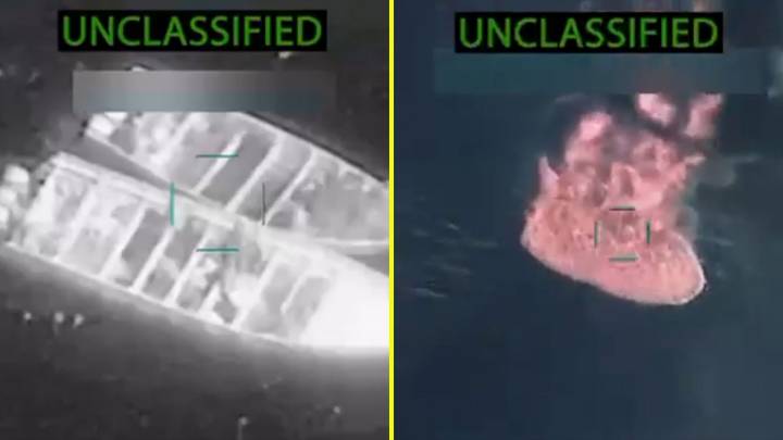 EEUU ataca cuatro narcolanchas y deja 14 muertos: Video muestra cómo fue el accionar de las fuerzas norteamericanas