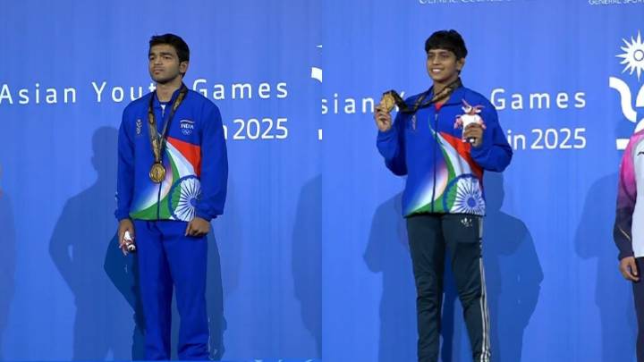 Moni, Jaiveer clinch gold in wrestling at Youth Asian Games 2025