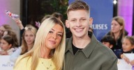 Freddy Brazier, 21, and pregnant girlfriend show off bump in red carpet debut