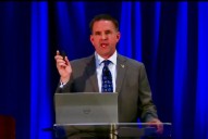 Benson gives first State of University address, announces long-term goal of getting WVU into AAU