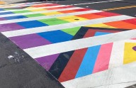 (Video) LGBTQ Crosswalk on Abbot Kinney Gets Colorful Revamp