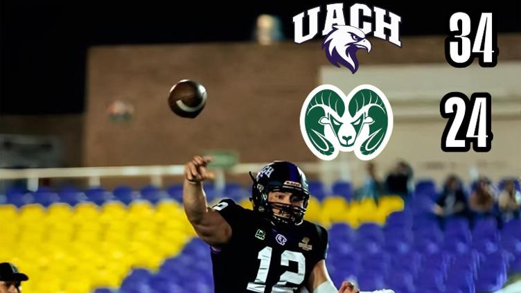 Onefa: Águilas UACh preserva el invicto al derrotar a Cimarrones UABC