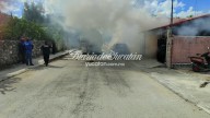 Auto se incendia en Motul; dueño afirma que solo dejó de avanzar