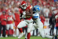 Lions dropped by Chiefs in prime time as win streak ends at four