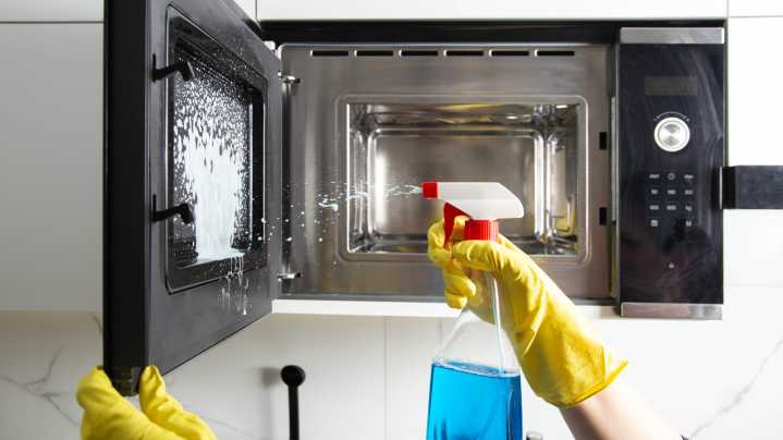 Avoid This Potential Hazard When Cleaning Your Microwave Filter