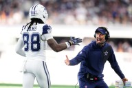 Lamb has a 74-yard TD catch and Bland gets a pick-6 as Cowboys beat Commanders 44