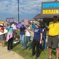 Hundreds turn out to protest the Trump Administration with No Kings rallies