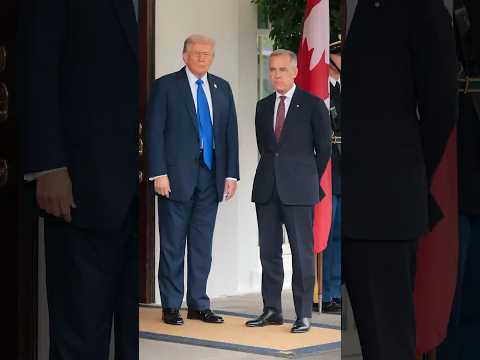 Trump Welcomes Canada's Carney to the White House
