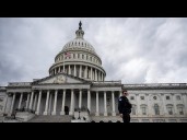A look at Senate floor as measures to fund the government shutdown fail in seventh vote