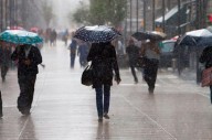 Lluvias de intensidad variable en buena parte del país