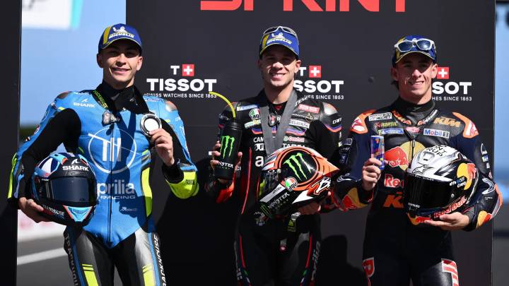 El piloto italiano Marco Bezzecchi reafirma su estado en la Sprint de Phillip Island