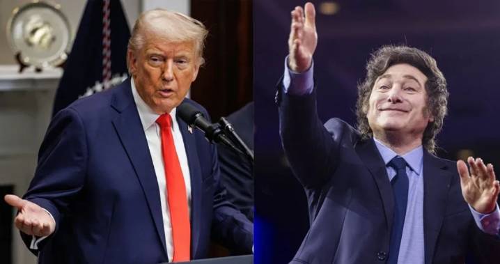 Trump felicita a Milei por “aplastante victoria” de su partido en las legislativas argentinas