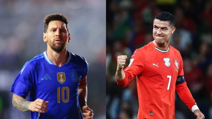 Messi y Cristiano Ronaldo, nuevamente a la par tras alcanzar récords históricos el mismo día