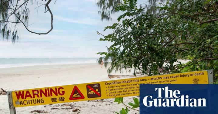 Boy, 14, in hospital after crocodile attack while fishing at far north Queensland beach