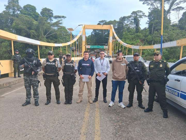 Capturado en frontera con Ecuador un hombre buscado por concierto para delinquir y otros delitos