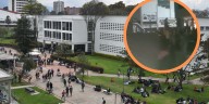 Autoridades buscan responsables de grafitis amenazantes en muros de la Universidad Nacional