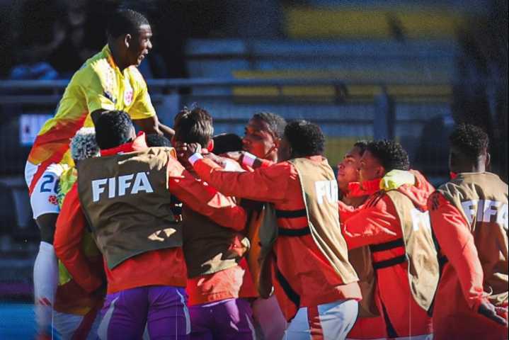 Colombia le ganó a España con el 3