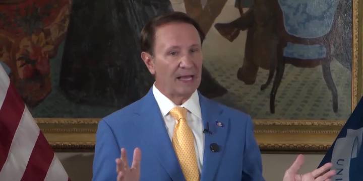 Governor Landry press conference on state