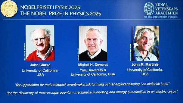 El Nobel de Física premia a descubridores del efecto túnel cuántico