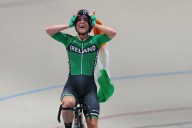 Watch: Lara Gillespie wins Track World Championship gold after brilliant display in elimination race