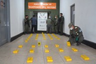 Gendarmes interceptan camión con casi 47kg de cocaína, valuados en $966 millones